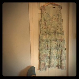 Tommy Hilfiger tiered midi dress